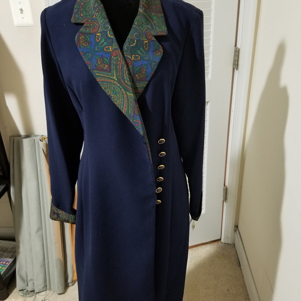 Navy Blue Dress